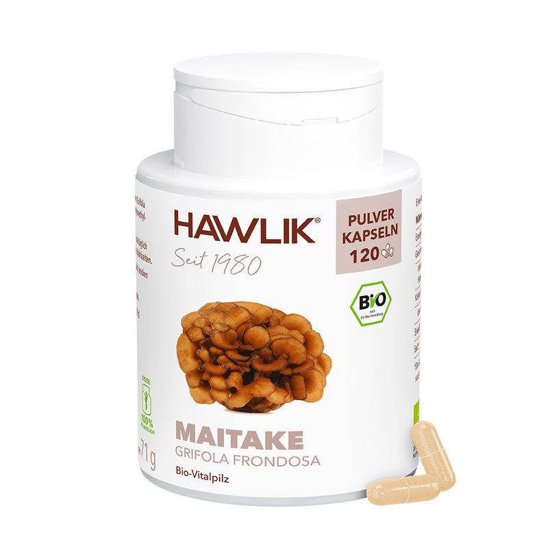 HALWIK Bio Maitake Pulver Kapseln 120