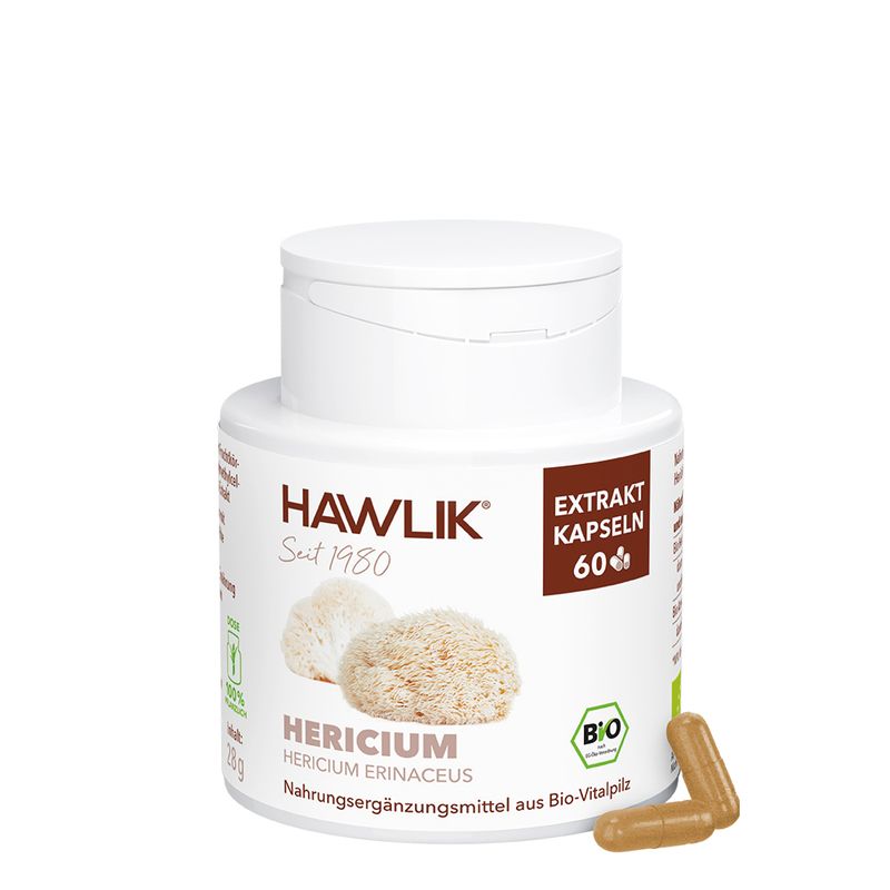 HAWLIK Hericium Extrakt Kapseln 60